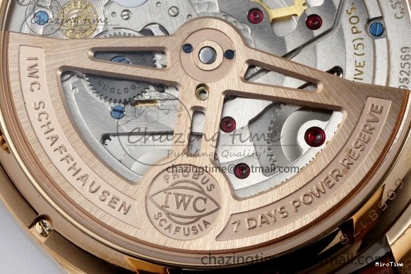 MIROTIME 0420 WellDesigned Portugieser Perpetual Calendar RG 5033 APSF 1:1 Best Edition White Dial on Brown Leather Strap A52610 Clone 7042